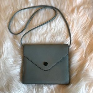 Urban outfitters dusty blue leather purse